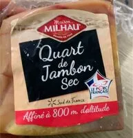 Mängden socker i Quart de jambon sec