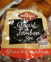 Mängden socker i Quart de jambon sec