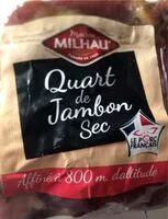 Mängden socker i Quart de jambon sec