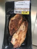 Mängden socker i 2 filets de poulet