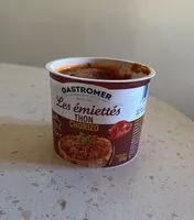 Mängden socker i Émiettés de thon au chorizo