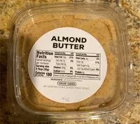 Mängden socker i Almond butter