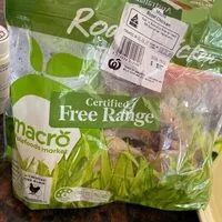 Mängden socker i Free Ranged Chicken Cooked