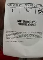 Mängden socker i Sweet Caramel Apple