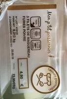 Mängden socker i 3 filets de maquereau fumés poivre