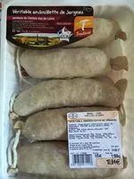 Mängden socker i Veritable andouillette de Jargeau