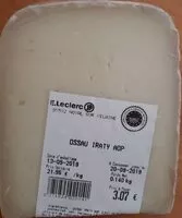 Mängden socker i Fromage ossau iraty AOP