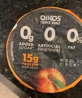 Mängden socker i Triple Zero  peach