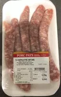 Mängden socker i Chipolatas nature