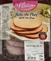 Mängden socker i Roti de porc dore au four