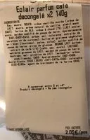 Mängden socker i Eclair café