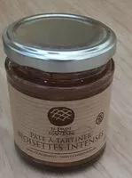 Mängden socker i Pâte à tartiner noisettes intenses