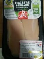 Mängden socker i Filet de poulet fermier