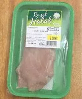 Mängden socker i Escalope de dinde