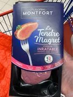 Mängden socker i Tendre de magret