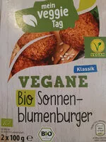 Mängden socker i Vegane Bio Sonnenblumenburger