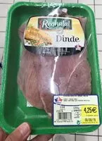 Mängden socker i Escalopes de Dinde Halal