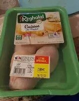 Mängden socker i Cuisse de poulet