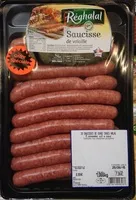 Mängden socker i Saucisse de volaille