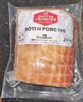 Mängden socker i Rôti de porc fumé