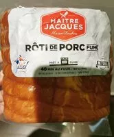 Mängden socker i Rôti de porc fumé