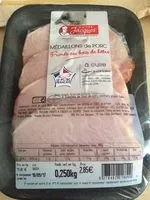 Mängden socker i Médaillons de Porc