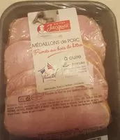 Mängden socker i Médaillons de porc