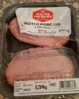 Mängden socker i tranche de roti de porc fumé