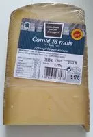 Mängden socker i Comté 16 mois