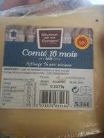 Mängden socker i Comté