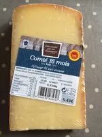 Mängden socker i Comté 16 mois