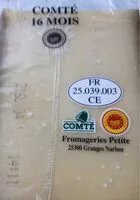 Mängden socker i Comté 16 mois