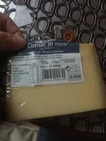 Mängden socker i Comté 16 mois