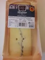 Mängden socker i Morbier au lait cru