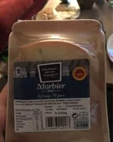Mängden socker i Morbier au lait cru