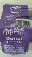 Mängden socker i Donut Milka