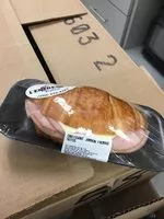 Mängden socker i croissant au jambon fromage