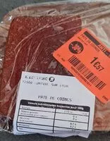 Mängden socker i Pâté de coing