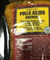 Mängden socker i Pollo Asado Autentico