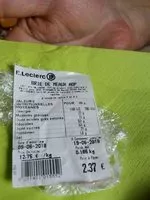 Mängden socker i Brie de Meaux AOP