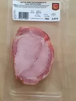 Mängden socker i Rôti de porc cuit