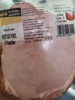 Mängden socker i Roti de porc 4 tranches