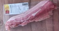 Mängden socker i Poitrine de porc fumée 4 tranches