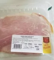 Mängden socker i Jambon fumé cuit superieur