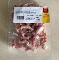 Mängden socker i Lardons fumés