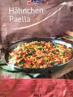 Mängden socker i Hühnchen Paella
