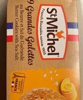 Mängden socker i Grandes galettes