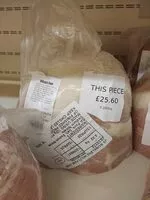 Mängden socker i Boneless Wiltshire Ham Joint