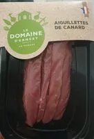 Mängden socker i Aiguillettes de canard