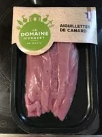 Mängden socker i Aiguillettes de canard